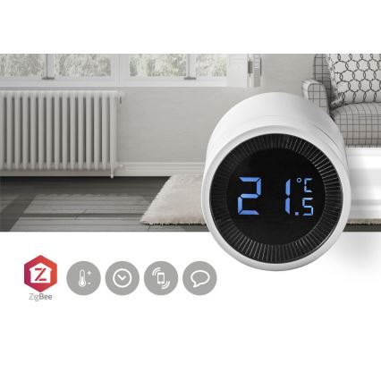 LED Intelligente Steuerung für Heizkörper ZigBee 2xAA