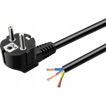 Netzkabel 3 m 230 V schwarz