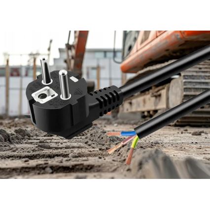 Netzkabel 3 m 230 V schwarz