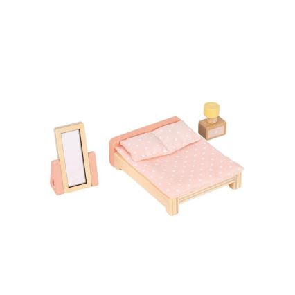 New Classic Toys - Rotes Puppenhaus aus Holz