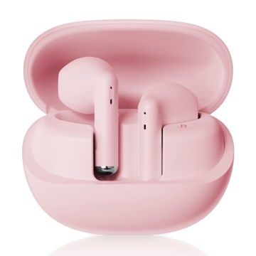 Niceboy Beans 4 - Kabellose In-Ear-Kopfhörer 300 mAh + 2x 35 mAh IPX4 rosa
