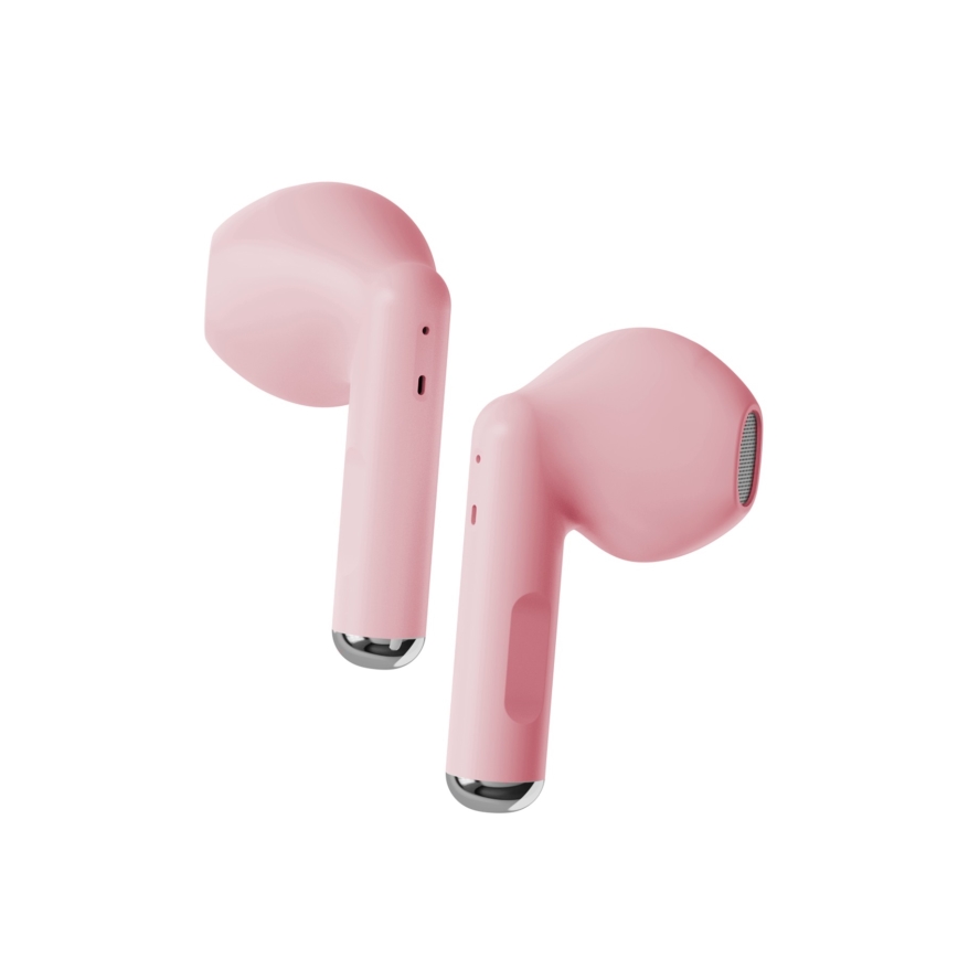 Niceboy Beans 4 - Kabellose In-Ear-Kopfhörer 300 mAh + 2x 35 mAh IPX4 rosa