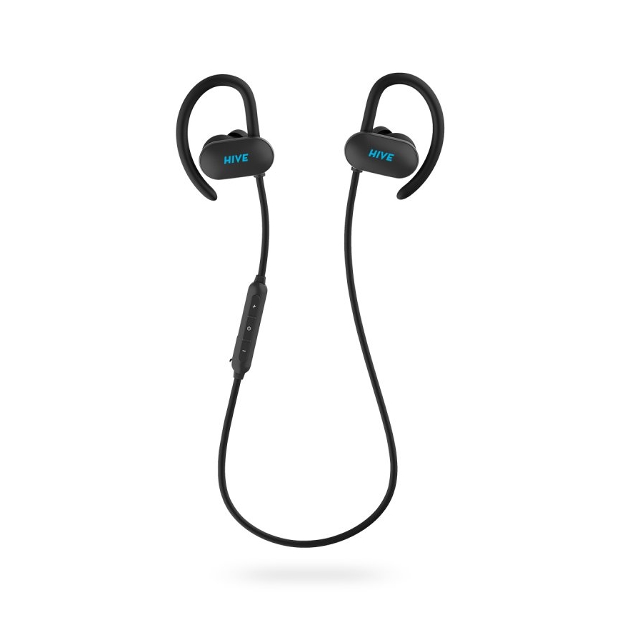 Niceboy HIVE sport 2 - Sportkopfhörer mit Mikrofon IPX5 schwarz