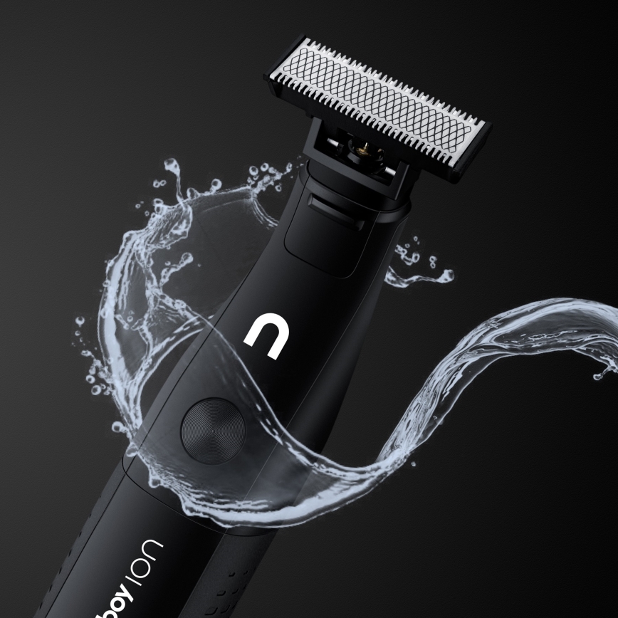 Niceboy ION AirBlade - Barttrimmer 5W/5V IPX6 schwarz