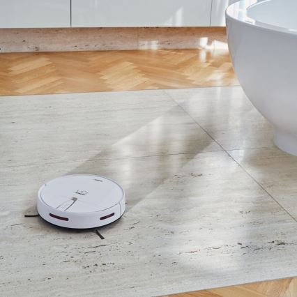 Niceboy ION Charles i4 - Smart-Staubsaugerroboter  2in1 4400 mAh Wi-Fi weiß + Fernbedienung