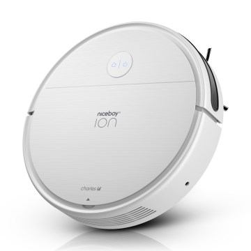 Niceboy ION Charles i6 - Intelligenter Saugroboter 2-in-1 2600 mAh Wi-Fi weiß