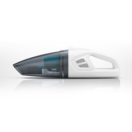 Niceboy ION Hurricane R1 - Wiederaufladbarer Handstaubsauger 50W/2200 mAh Weiß/Blau