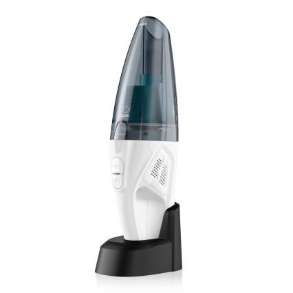 Niceboy ION Hurricane R1 - Wiederaufladbarer Handstaubsauger 50W/2200 mAh Weiß/Blau