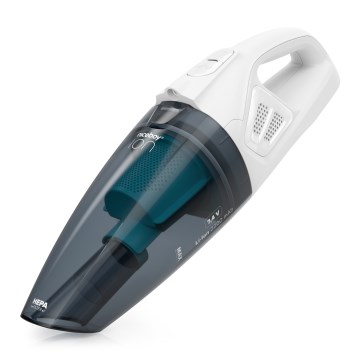Niceboy ION Hurricane R1 - Wiederaufladbarer Handstaubsauger 50W/2200 mAh Weiß/Blau