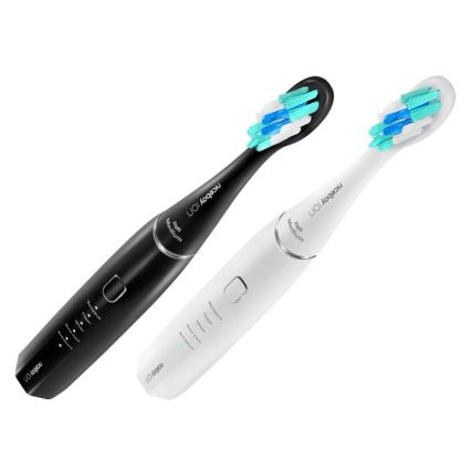 Niceboy ION Sonic Duo Pack - SET 2x Schallzahnbürste IPX7 schwarz + weiß