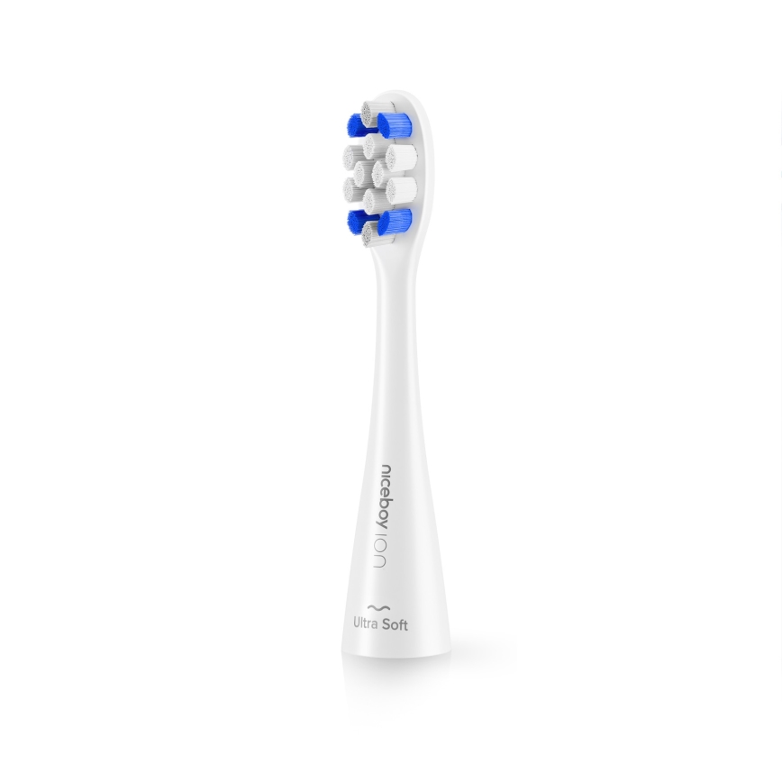 Niceboy ION Sonic Kids - Schallzahnbürste für Kinder 500 mAh IPX7 weiß