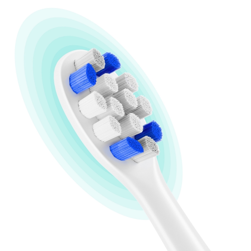 Niceboy ION Sonic Kids - Schallzahnbürste für Kinder 500 mAh IPX7 weiß