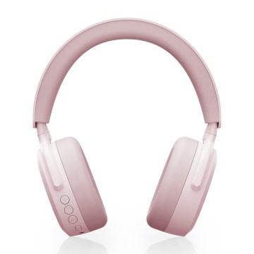 Niceboy Sora - Kabellose Kopfhörer mit Mikrofon, 250-mAh-Akku, IPX4, rosa