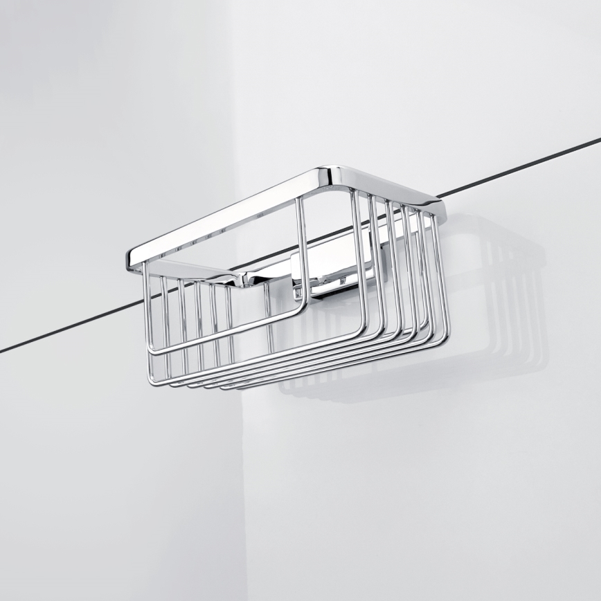 NIMCO Ki 14015-26 - Wandregal für die Dusche KIBO glänzender Chrom