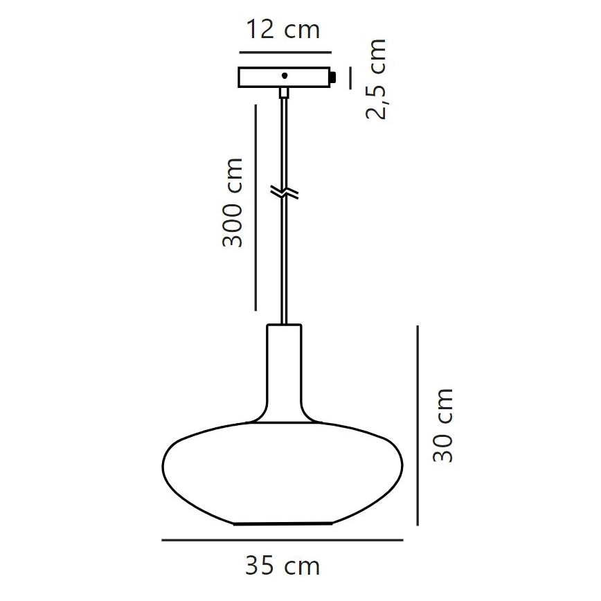 Nordlux - Hängeleuchte an Kabel ALTON 1xE27/60W/230V weiß/schwarz/ messing