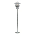 Nordlux - Außenleuchte BLOKHUS 1xE27/60W/230V IP54 silber 92 cm