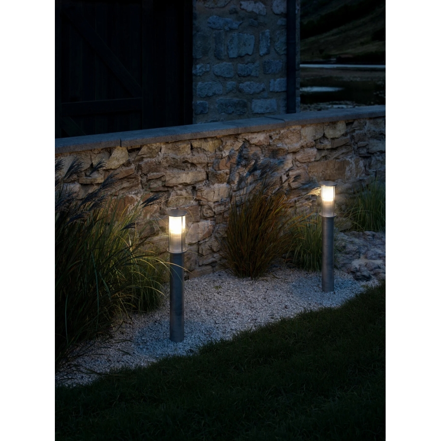 Nordlux - Außenleuchte LINTON 1xE27/15W/230V IP54 silber