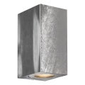 Nordlux - Außenwandleuchte CANTO 2xGU10/28W/230V IP44 silber