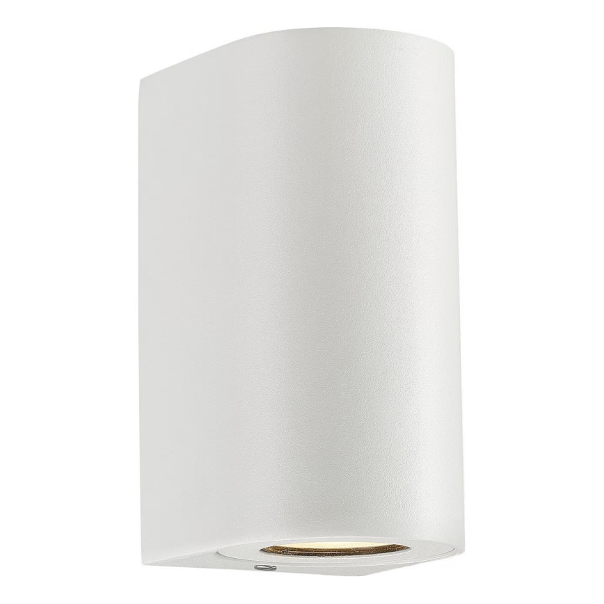 Nordlux - Außenwandleuchte CANTO 2xGU10/28W/230V IP44 weiß