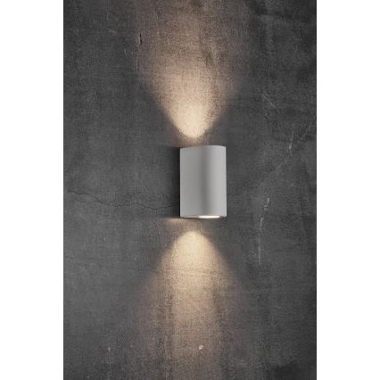 Nordlux - Außenwandleuchte CANTO 2xGU10/28W/230V IP44 weiß