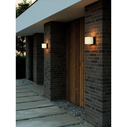 Nordlux - Außenwandleuchte FLUCTUS 1xE27/15W/230V IP44