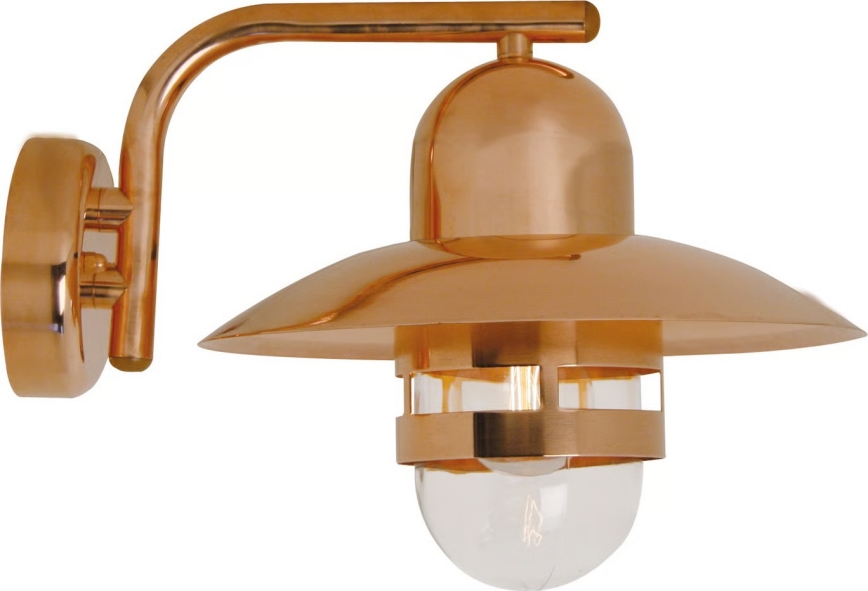 Nordlux - Außenwandleuchte NIBE 1xE27/60W/230V IP54 kupferfarben