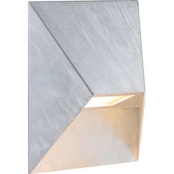 Nordlux - Außenwandleuchte PONTIO 1xGU10/25W/230V IP54 silber