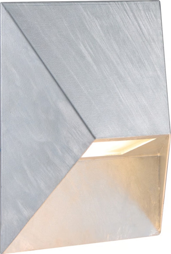 Nordlux - Außenwandleuchte PONTIO 1xGU10/25W/230V IP54 silber