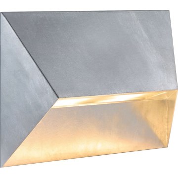 Nordlux - Außenwandleuchte PONTIO 2xGU10/25W/230V IP54 silber