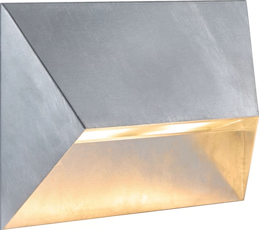Nordlux - Außenwandleuchte PONTIO 2xGU10/25W/230V IP54 silber