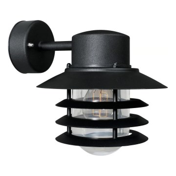 Nordlux - Außenwandleuchte VEJERS 1xE27/60W/230V IP54 schwarz