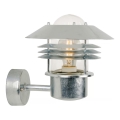 Nordlux - Außenwandleuchte VEJERS 1xE27/60W/230V IP54 silber