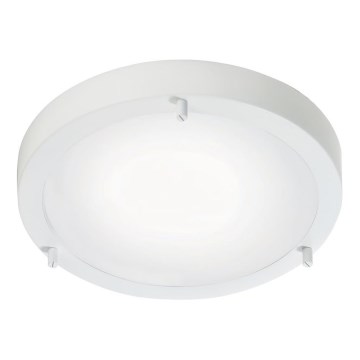 Nordlux - Badezimmer-Deckenleuchte ANCONA 2xE27/40W/230V IP43 Ø 31,5 cm weiß
