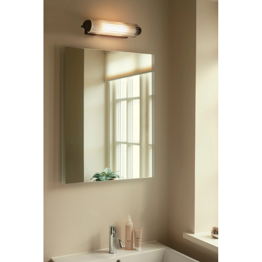 Nordlux - Badspiegelleuchte NIMAL 2xE14/25W/230V IP44 schwarz