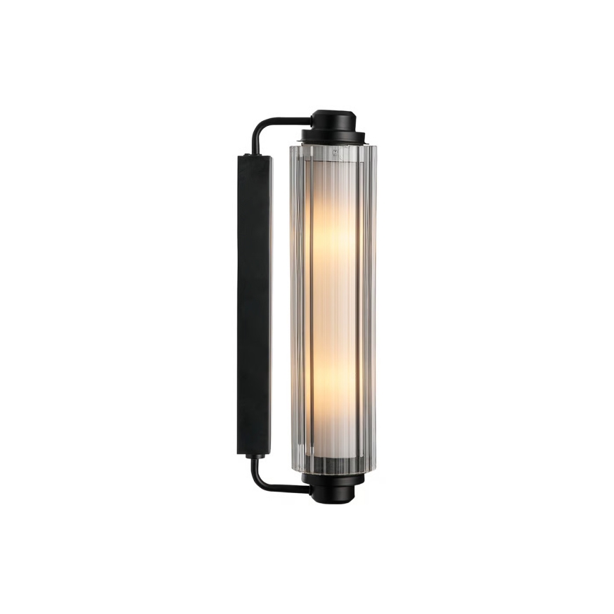 Nordlux - Badspiegelleuchte NIMAL 2xE14/25W/230V IP44 schwarz