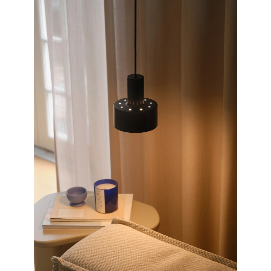 Nordlux - Deckenleuchte MATIS 1xE27/40W/230V schwarz