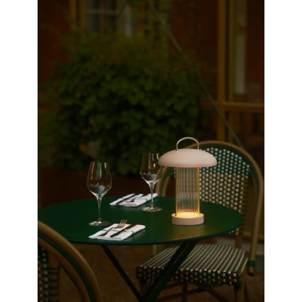 Nordlux - Dimmbare, wiederaufladbare Touch-Tischlampe MIRANO LED/3W/3,7V rosa