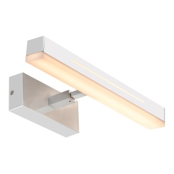 Nordlux - Dimmbare LED-Badezimmer-Spiegelbeleuchtung OTIS LED/14W/230V IP44 40 cm silbern