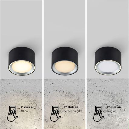 Nordlux - Dimmbare LED-Deckenleuchte FALLON LED/5,5W/230V 2700K d 10 cm weiß