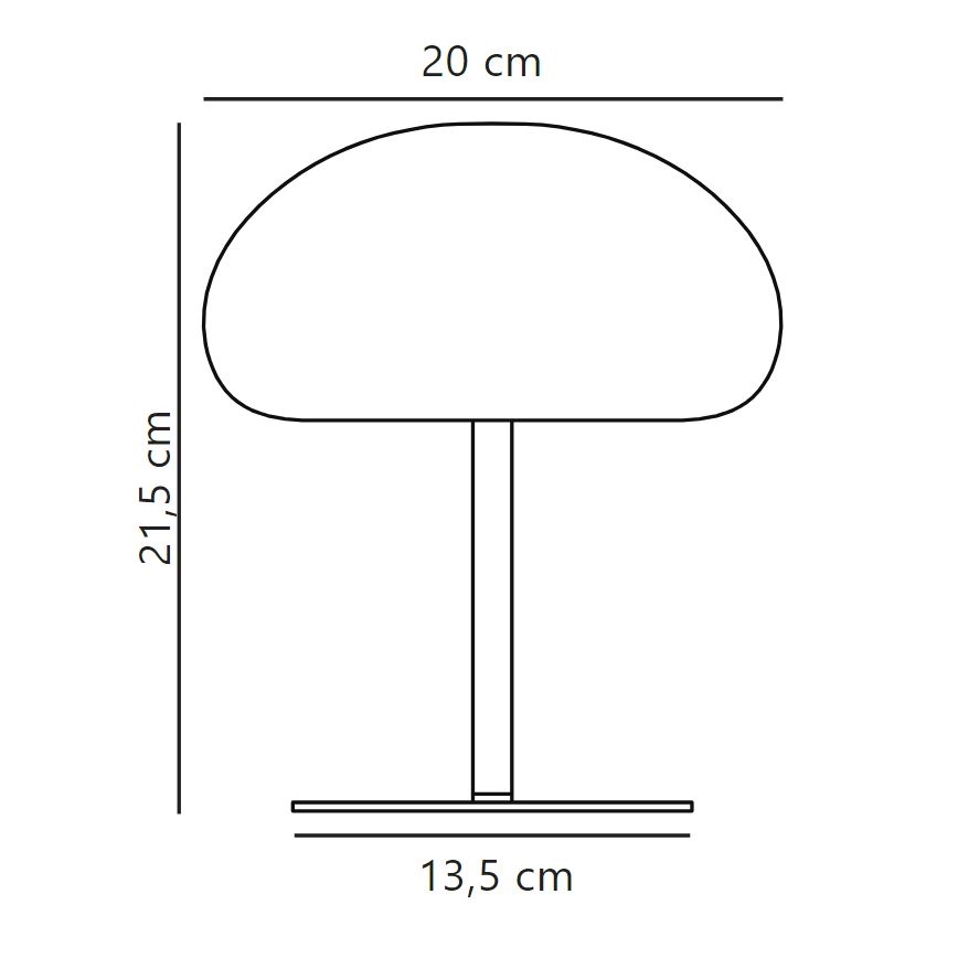Nordlux - Dimmbare LED-Outdoor-Tischleuchte SPONGE LED/4,8W/3,7V IP65 4400 mAh