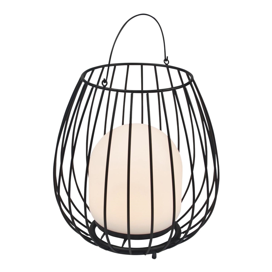 Nordlux - Dimmbare, tragbare LED-Außenleuchte JIM TO-GO LED/3W/3,7V IP54 5000 mAh schwarz