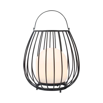 Nordlux - Dimmbare, tragbare LED-Außenleuchte JIM TO-GO LED/3W/3,7V IP54 5000 mAh schwarz