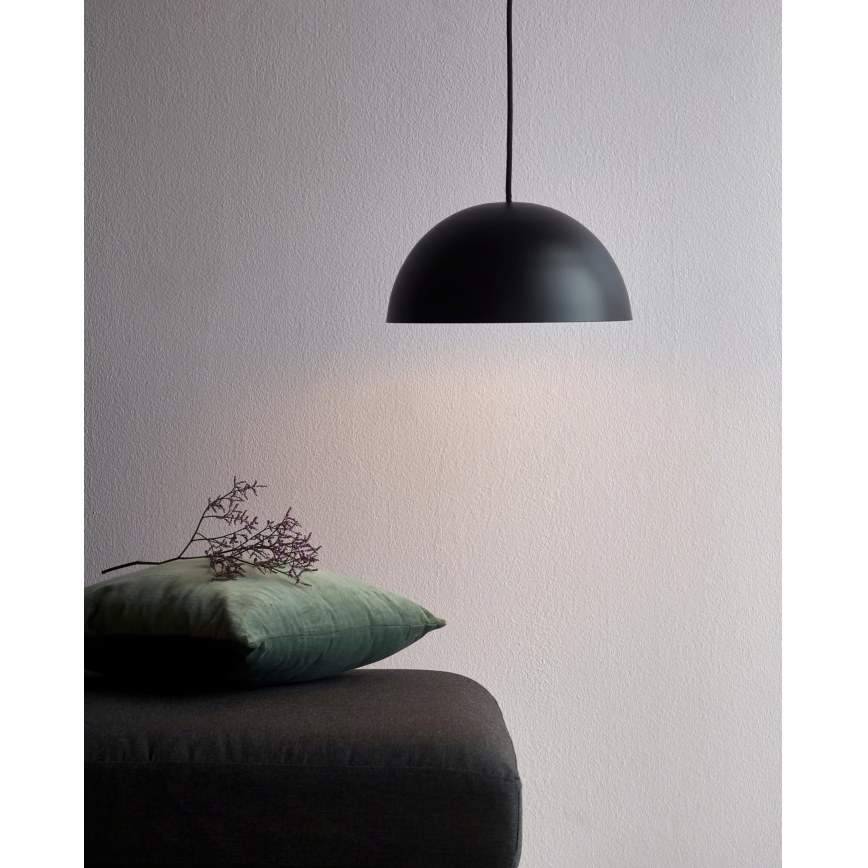 Nordlux - Hängeleuchte ELLEN 1xE27/40W/230V d 30 cm schwarz