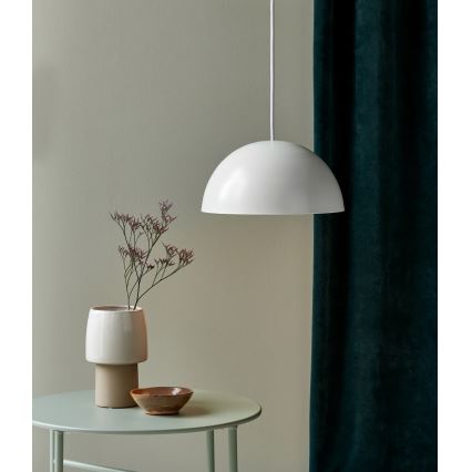 Nordlux - Hängeleuchte ELLEN 1xE27/40W/230V d 30 cm weiß