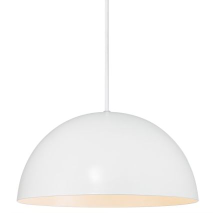 Nordlux - Hängeleuchte ELLEN 1xE27/40W/230V d 30 cm weiß