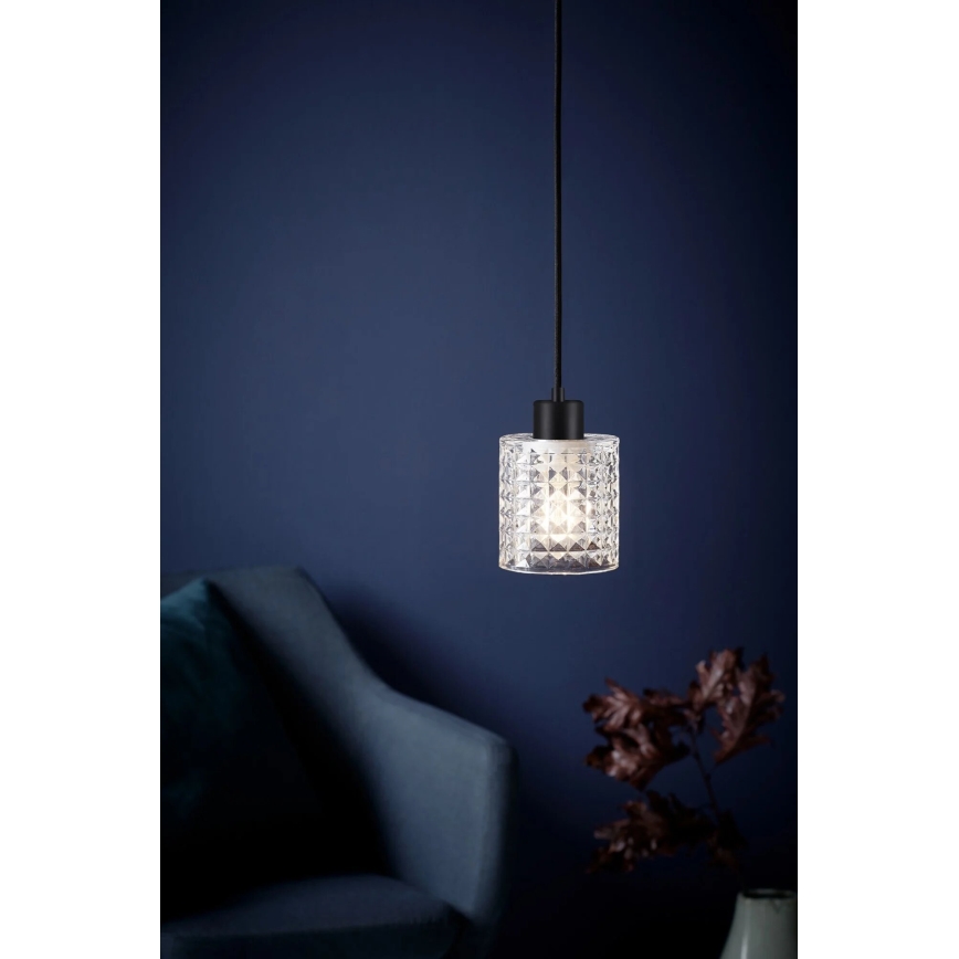 Nordlux - Hängeleuchte HOLLYWOOD 1xE27/60W/230V d 10,8 cm klar