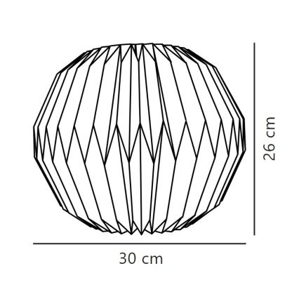 Nordlux - Lampenschirm für Kronleuchter BELLOY E27 Ø 30 cm