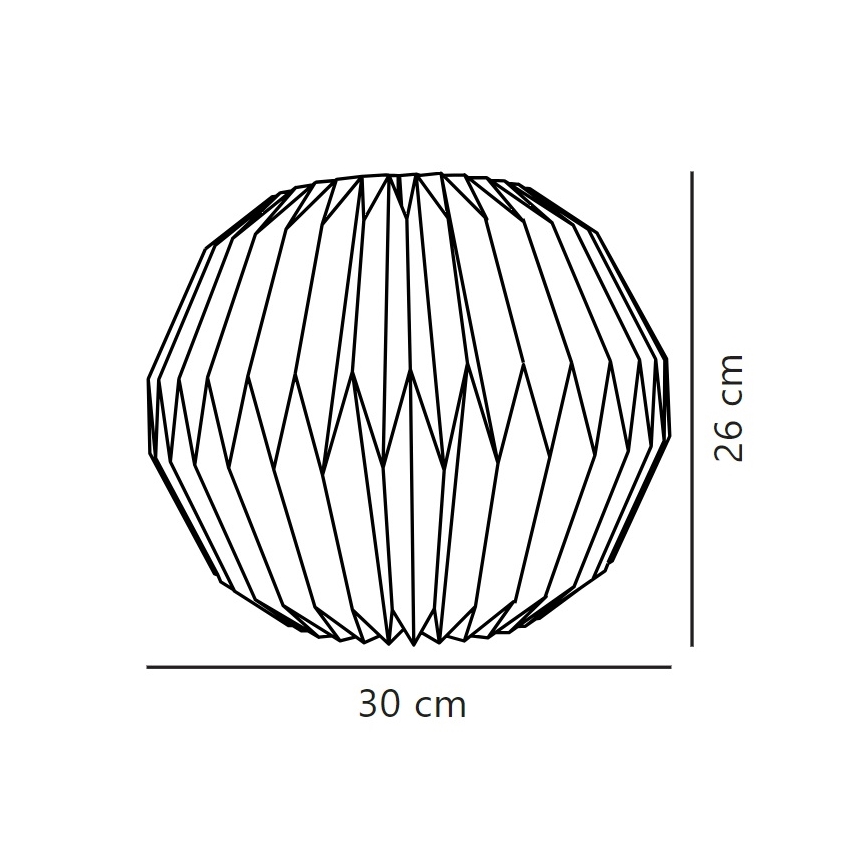 Nordlux - Lampenschirm für Kronleuchter BELLOY E27 Ø 30 cm