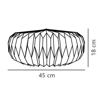 Nordlux - Lampenschirm für Kronleuchter BELLOY E27 Ø 45 cm