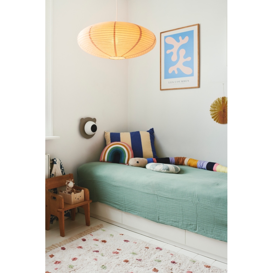 Nordlux - Lampenschirm für Kronleuchter VILLO E27 Ø 60 cm braun